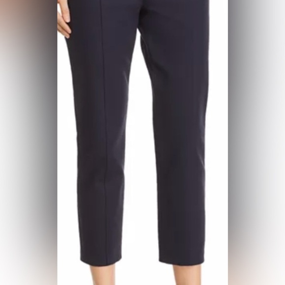 EUC Tory Burch Women’s Navy Blue Ankle Pants - size 14 - Picture 5 of 7